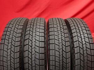 スタッドレス4本 145/80R13 75Q 4本セット ダンロップ ウィンター MAXX 03(WM03) DUNLOP WINTER MAXX 03 9分山★stati13 N-BOX アルト