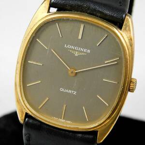 稼働〇 ロンジン L717.2 メンズ ゴールド 腕時計 クオーツ LONGINES