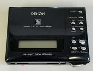 DENON MD RECORDER DMP-R50 本体 プレーヤー デノン 録音 レコーダー 通電確認済み@