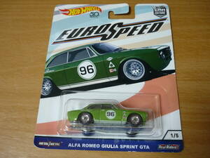 Hot Wheels ホットウィール ALFA ROMEO GIULIA SPRINT GTA アルファロメオ　ジュリア 送料無料