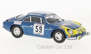 1/43 アルピーヌ ルノー ラリー ツール・ド・コルサ Alpine Renault A110 No.59 Rally WM Rally Tour de Corse 1976 梱包サイズ60