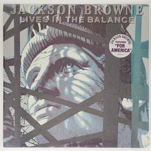 良盤屋 P-2597◆LP◆US輸入盤 Pop Rock ジャクソン・ブラウン Jackson Browne Lives In The Balance 1986　まとめて送料480