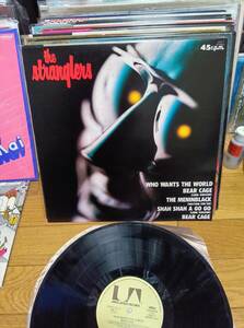 THE STRANGLERS ストラングラーズ LP国内盤 Who Wants the World/Bear Cage