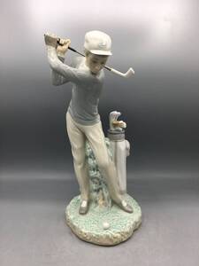 リヤドロ LLADRO ゴルフ フィギュリン スペイン製 陶器 置物 オブジェ