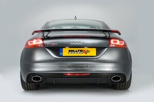 今だけ送料無料 20% オフ Millteksport ミルテック アウディ AUDI TTRS 8J キャタバック+バイパスパイプ 正規輸入品 限定1台 新品未使用