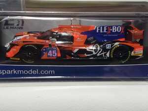 新品 1/43 スパーク SPARK Ligier JS P217-Gibson No.45 Le Mans 2017　ドライバー：M. Patterson - M. McMurry - V. Capillaire