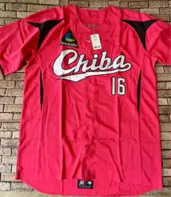 ✨新品✨ 千葉ロッテマリーンズ CHIBAユニ 赤 19 唐川 2016