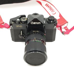 キャノン F-1 ボディ×FD 35-70mm 1:4 レンズ付き 一眼レフ フィルムカメラ