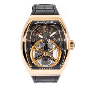 【未使用】Franck Muller/フランク ミュラー GRAVITY Tourbillon V 45 T GR CS 5N NR5N K18RG トゥールビヨン メンズ 腕時計 #jp28375