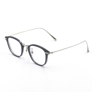 美品 OLIVER PEOPLES L.A. オリバーピープルズ メガネフレーム OV5389D 1662 Davitt 現行 インディゴハバナ/シルバー 度入り 65005528