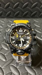 【正月初競】第二弾　7円スタート　G-SHOCK MUDMASTER GWG-1000 2021年10月製造　バンド新品　電波ソーラー　ベゼルキズあり