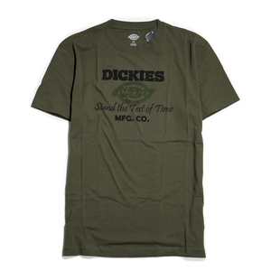 【 新品本物 USA購入】Dickies ディッキーズ■ Stand the Test of Time Tee ■ グリーン / M ■ 半袖 ロゴ グラフィック Tシャツ CH-01