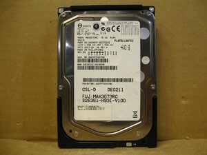 ▽FUJITSU MAX3073RC 73GB SAS 15000rpm 3.5型 中古 富士通 PGBHDB75A