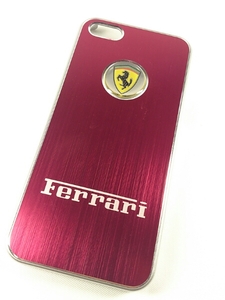 ★iPhone5/5s/SE★ Ferrari/フェラーリ アルミカバー ケース 01