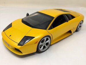 ◆オートアート Auto art 1/18 ランボルギーニ MURCIELAGO ムルシエラゴ イエロー 中古◆15050★