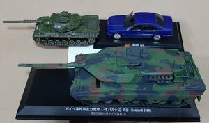 第二次世界大戦 傑作戦車コレクション 1/43 レオパルト2A6 「コンバットタンクコレクション 1/72」より大 1/35 より小 レオパルト1 BMW M5