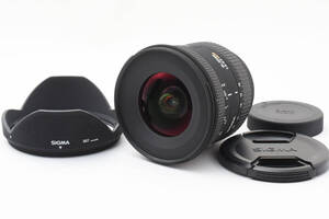 【美品】ソニーミノルタ用 SIGMA 10-20mm f/4-5.6 DC EX AF Zoom Lens for SONY A-Mount オートフォーカス #437