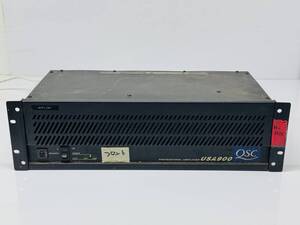 ★QSC パワーアンプ USA900 通電確認のみ 現状品 管理番号01008