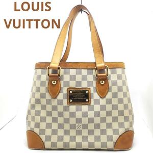 送料無料 Louis Vuitton ルイヴィトン ハムステッドPM ショルダートート ショルダーバッグ セミショルダー 肩掛け ダミエアズール N51207