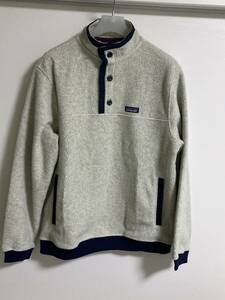 美品 FA20 Patagonia パタゴニア シアーリング ボタン プルオーバー Lサイズ フリース OAT ベージュ