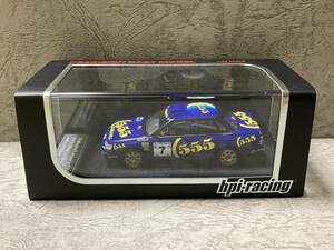 hpi racing 1/43 スバル レガシィ RS 555 1993 ラリー・ニュージーランド 優勝 #7 C.マクレー (8184)