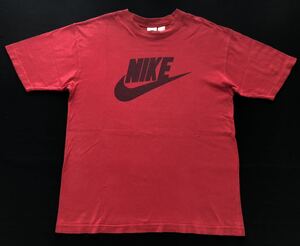 90s ナイキ スウォッシュ ビッグロゴ デカロゴ Tシャツ 90年代 オールド　　ヴィンテージ ビンテージ vintage NIKE 柳7413