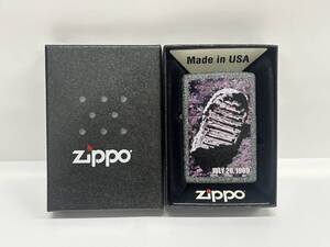 【長期保管品/未使用品】Zippo / ジッポー MOON PRINT 月面着陸 1969 箱付き ※税込価格※他同梱可