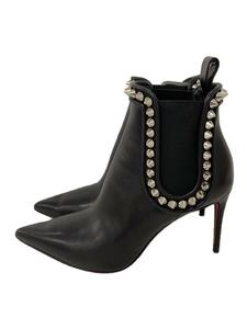 Christian Louboutin◆ブーツ/35.5/BLK/レザー