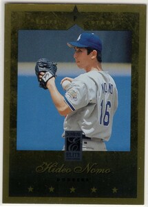 野茂英雄 ＜ 97 Donruss Elite Gold Stars ＞ ゴールドパラレル版