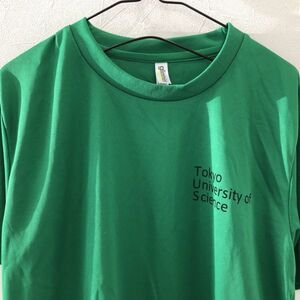 EI1975 実物 東京大学 東大 サイエンス 半袖 Tシャツ グリーン M