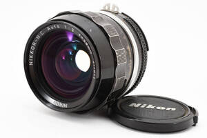 【完動品・良品】人気の単焦点 ニコン Nikon NIKKOR-N・C AUTO 28mm f2　