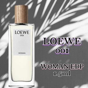 ロエベ　001　WOMAN　1.5ml　香水　大人気