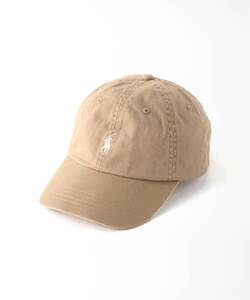 POLO RALPH LAUREN ポロラルフローレン コットン チノ ベースボール キャップ CLS SPRT CAP 男女兼用 帽子 ベースボール ブラウン