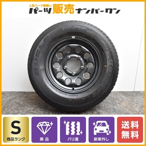 【新車外し 背面 スペア】スズキ JB74 ジムニーシエラ 純正 15in 5.5J +15 PCD139.7 ブリヂストン デューラー H/T 684II 195/80R15 JB43