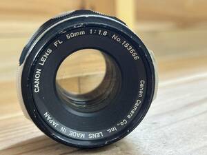 CANON LENS FL 50mm 1:1.8