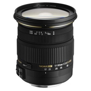 【中古】SIGMA 標準ズームレンズ 17-50mm F2.8 EX DC HSM ペンタックス用 APS-C専用 928629