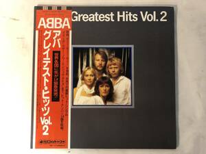 21219S 帯付12inch LP★アバ/ABBA GREATEST HITS VOL.2★DSP-5113