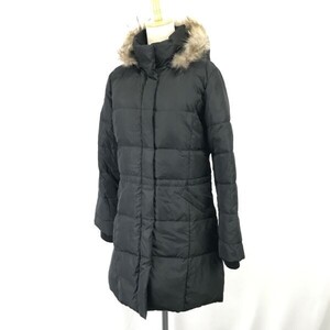 des filles et des violons☆ダウンコート【レディースM/黒/black】ラクーンファー/Coat/Jacket/Jumper◇cBH423