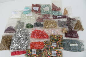 479☆未使用　チェコビーズのみ　BEADS 大量　3.5kg まとめて