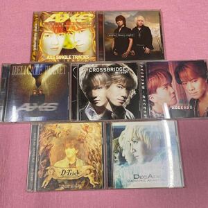 中古CD ７枚セット！access！浅倉大介！★ACCESSⅡ★CROSSBRIDGE★DELICATE PLANET★DECACE★D-Trick他