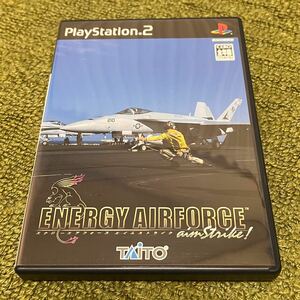 PS2 3Dシューティング エナジーエアフォース エイムストライク! ENERGY AIRFORCE aim Strike 中古品