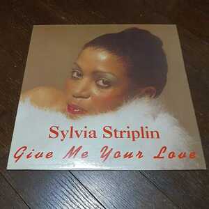 SYLVIA STRIPLIN / GIVE ME YOUR LOVE /LP/ROY AYERS/THEO PARRISH/赤文字ジャケット