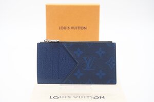 ☆安心の３大保証☆ Aランク ≪LOUIS VUITTON ルイ ヴィトン/コインケース≫ M30270 タイガラマ コインカード ホルダー コバルト 青 極美品