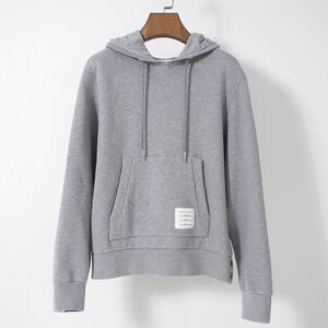 4-YG007 トムブラウン THOM BROWNE パーカー フーディ グレー 0 S 正規品 メンズ