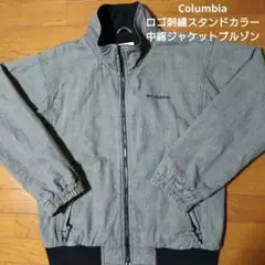 Columbia PM3606 ロゴ刺繍スタンドカラージップアップ中綿ブルゾン