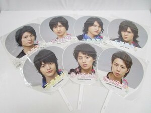 [即日発送]★新品未開封★ Kis-My-Ft2 ジャンボうちわ ７点セット 千賀 宮田 横尾 藤ヶ谷 玉森 二階堂 北山 7点まとめ売り ⑪ 371