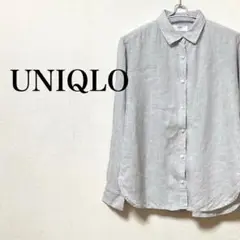 UNIQLO ユニクロ　プレミアムリネンシャツ