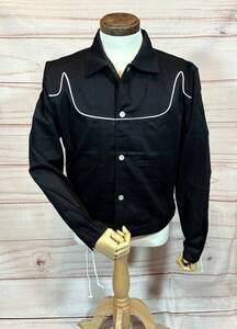 オリジナルウエスタンシャツ専門店 オレゴン・トレイル ウエスタンジャケット Western Jacket Black Joseph Made in Japan sizeL 日本製 　