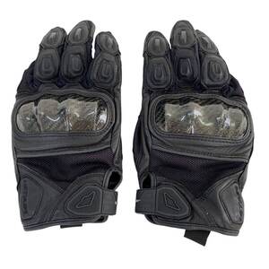 【美品】 hit air　ヒットエアー Glove M11 メッシュグローブ Lサイズ ブラック系 黒系 13233-60