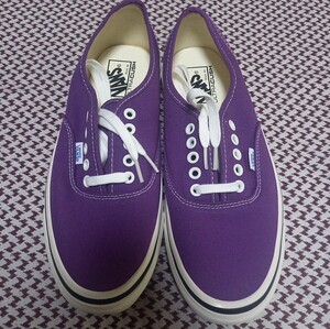 紫27 vans Authentic 44dx Anaheim factory アナハイム ファクトリー オーセンティック ULTRACUSH style 44